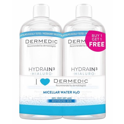 Dermedic Hydrain micelarna voda 1+1
