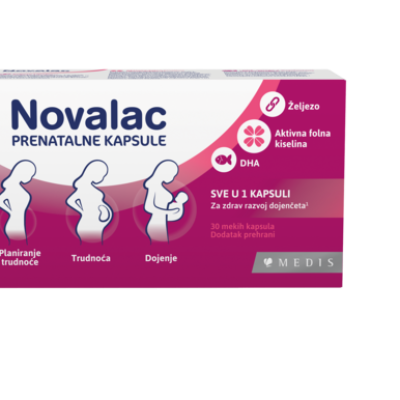 Novalac PRENATAL a 30 mekih kapsula