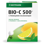 Dietpharm Bio-C 500 s odgođenim oslobađanjem a 40 kapsula