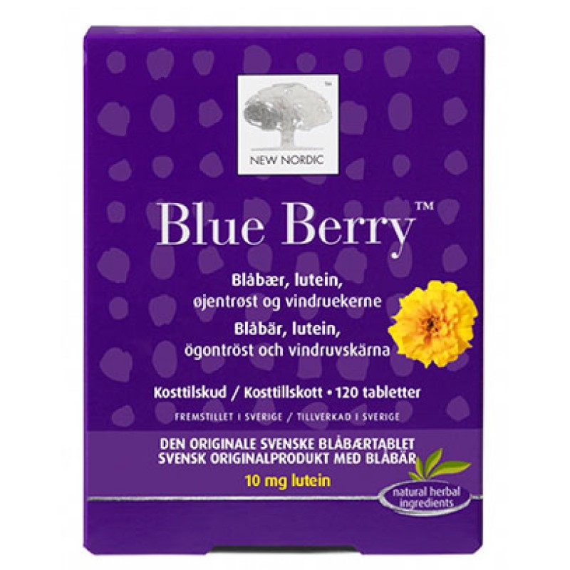 Blue Berry - Jasan vid  a 20 tableta