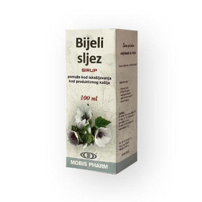 Mobis Bijeli šljez sirup a 100ml