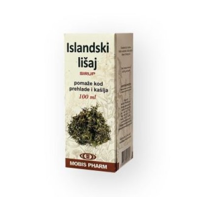 Mobis Islandski lišaj sirup a 100ml