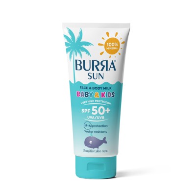 Burra Sun 100% mineral baby&kids milk SPF50