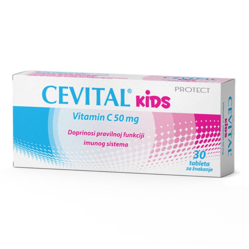 Cevital Kids tablete za žvakanje a 30