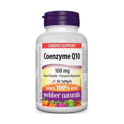 Webber coenzym Q10 100mg cps A60