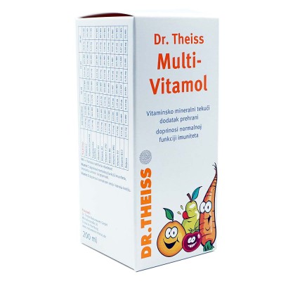 Dr. Theiss Multivitamol sirup 1+ 200ml