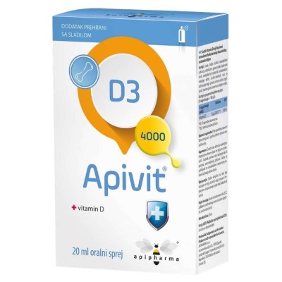 Apivit D3 4000 sprej 20ml