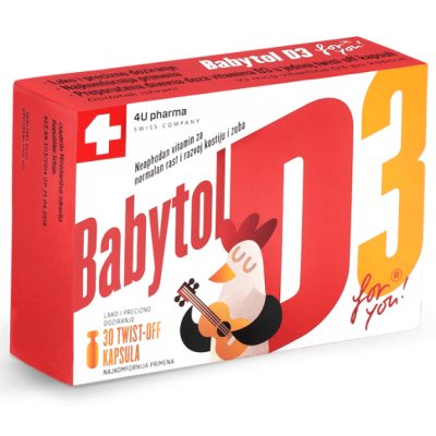 Babytol D3 twist off kapsule A30