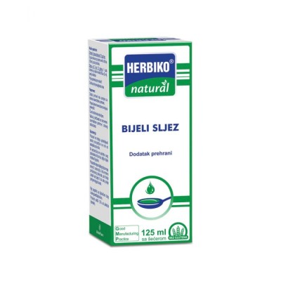 Herbiko sirup bijeli sljez 125ml