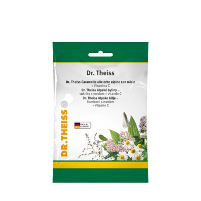 Dr. Theiss alpsko bilje bomboni s medom 75g
