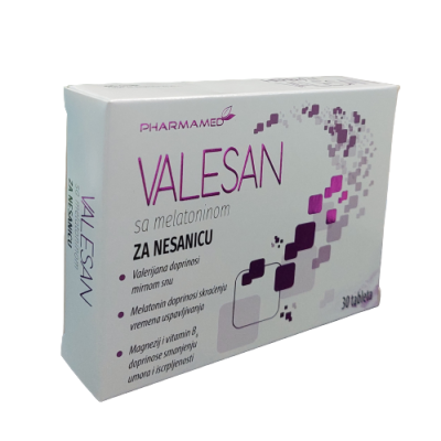 VALESAN sa melatoninom za nesanicu tablete a 30