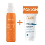 Avene sun promo paket sprej SPF 30 + after sun 200ml