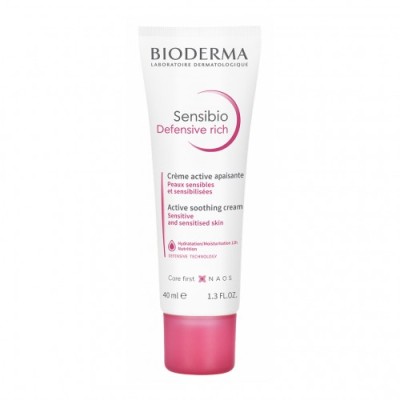 BIODERMA Sensibio defensive rich krema 40ml