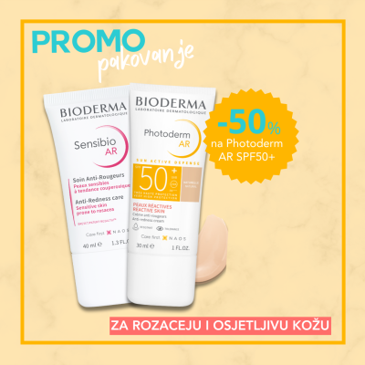 BIODERMA PHT. AR KREMA TON SPF 50 30ML+ SENSIBIO AR KREMA 40ML PROMO PAKOVANJE -50%