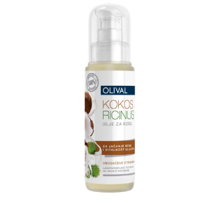 OLIVAL  Kokos ricinus ulje za kosu 60 ml