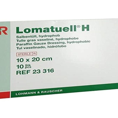 Lomatuell H vazelinske komprese 10x20cm A10