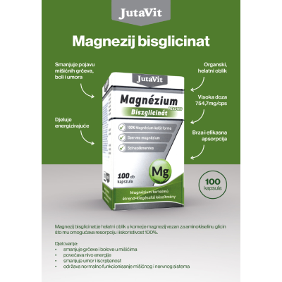Jutavit magnezij bisglicinat cps. A100