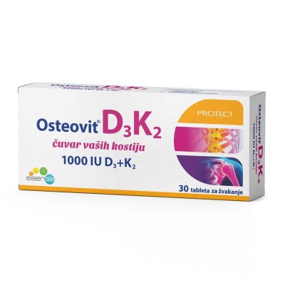 Osteovit D3K2 tablete za žvakanje A30