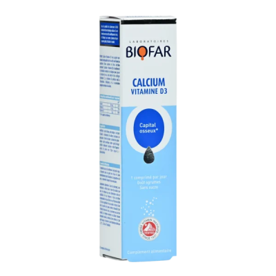 Biofar Calcium+Vitamine D3 šumeće tablete