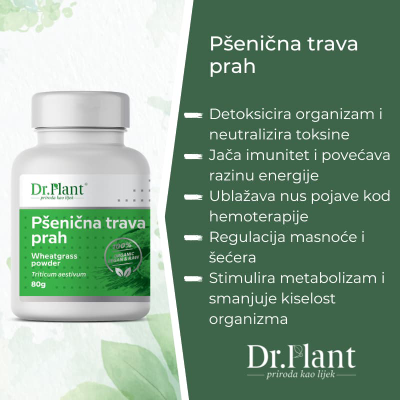 BIO Pšenična trava u prahu 80g