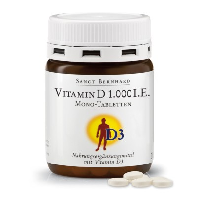 KH Vitamin D3 1000 I.U. tbl A250