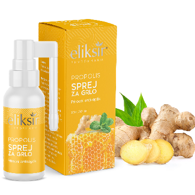 Eliksir Propolis sprej za grlo za odrasle 30ml