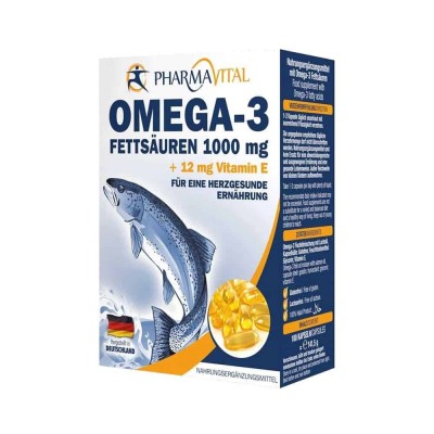Pharmavital Omega 3 +Vitamin E 100 cps