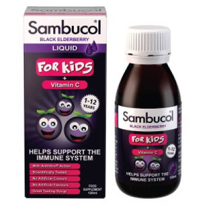Sambucol za djecu – sirup od crne zove + vitamin C 120 ml