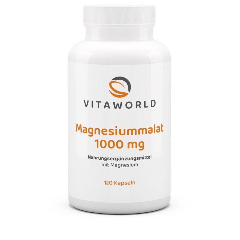 Vitaworld Mg malat 1000mg cps a120