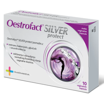 Oestrofact SILVER protect vaginalne kapsule A10