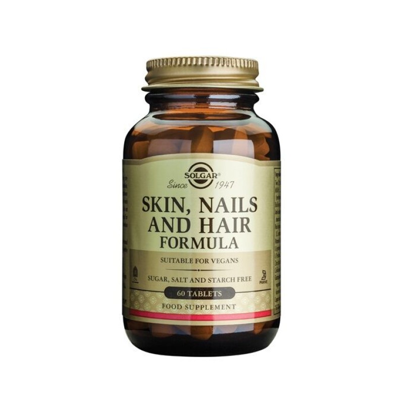 SOLGAR Skin, Nails and Hair Formula tbl a 60
