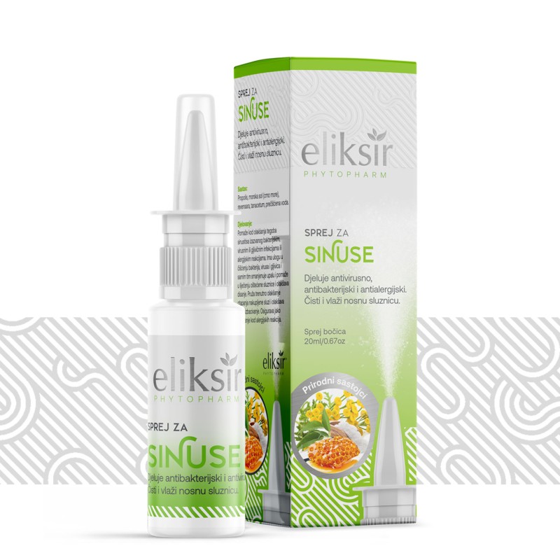 Eliksir Sprej za sinuse a 20 ml