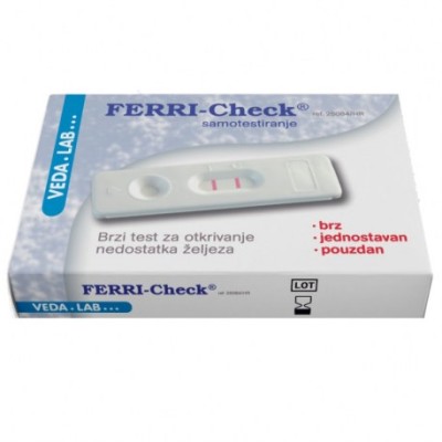 VedaLab FERRI-Check brzi test za otkrivanje nedostatka željeza