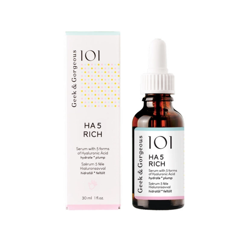 Geek & Gorgeous Ha 5 rich serum a 30ml
